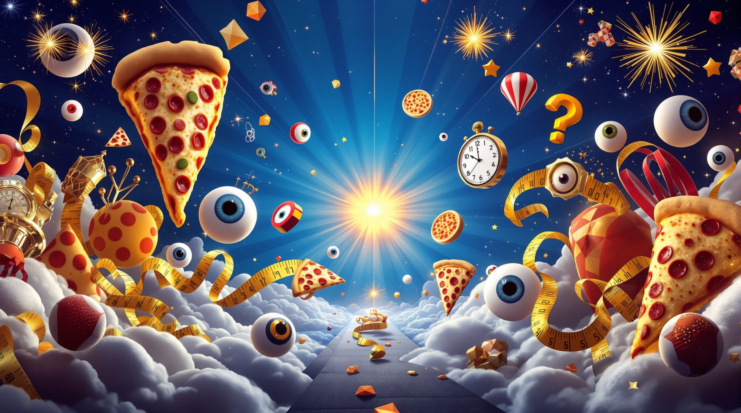 Bizarre verdensrekorder 2024: Pizza-orgier og øje-tricks