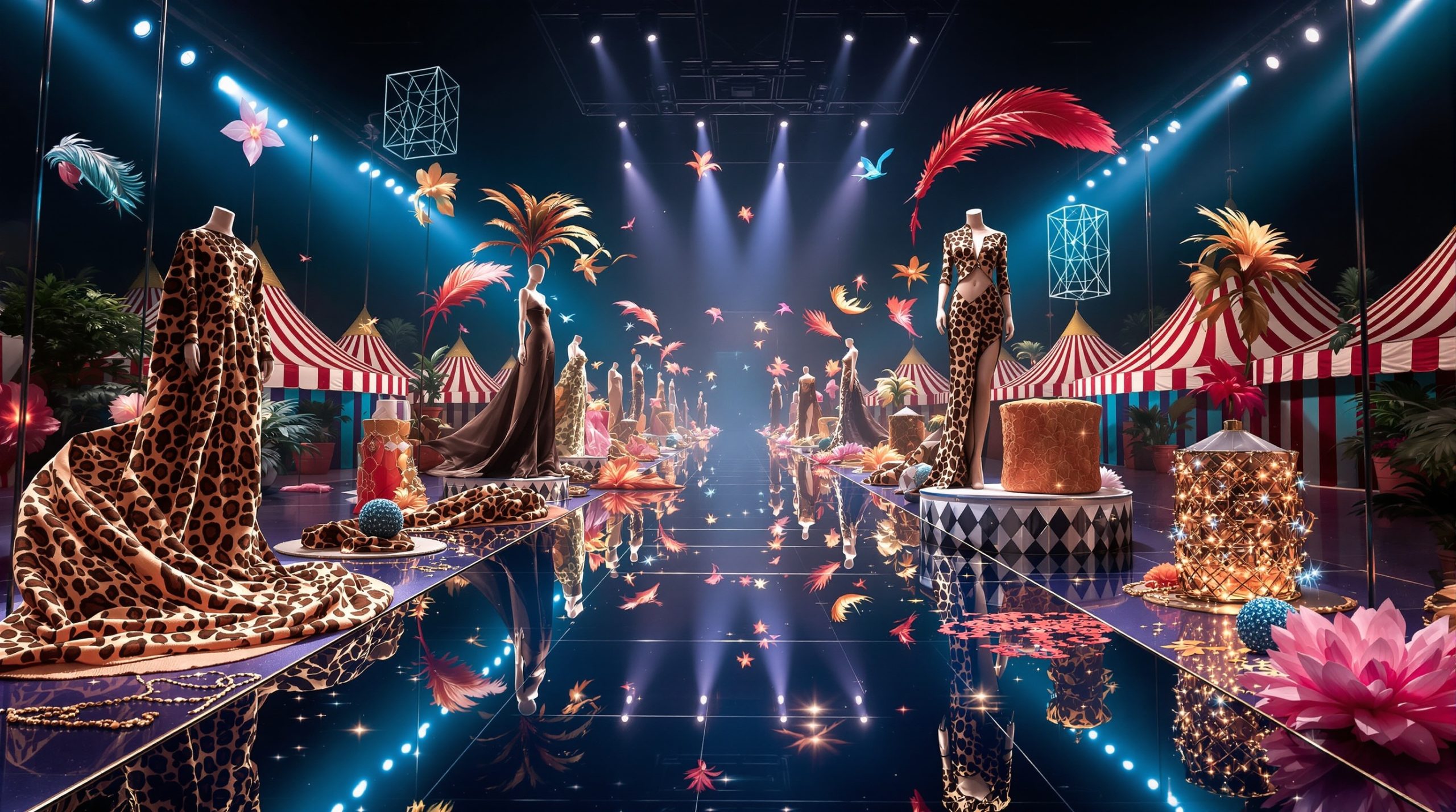 Mode uden grænser: Catwalken bliver til cirkusarena