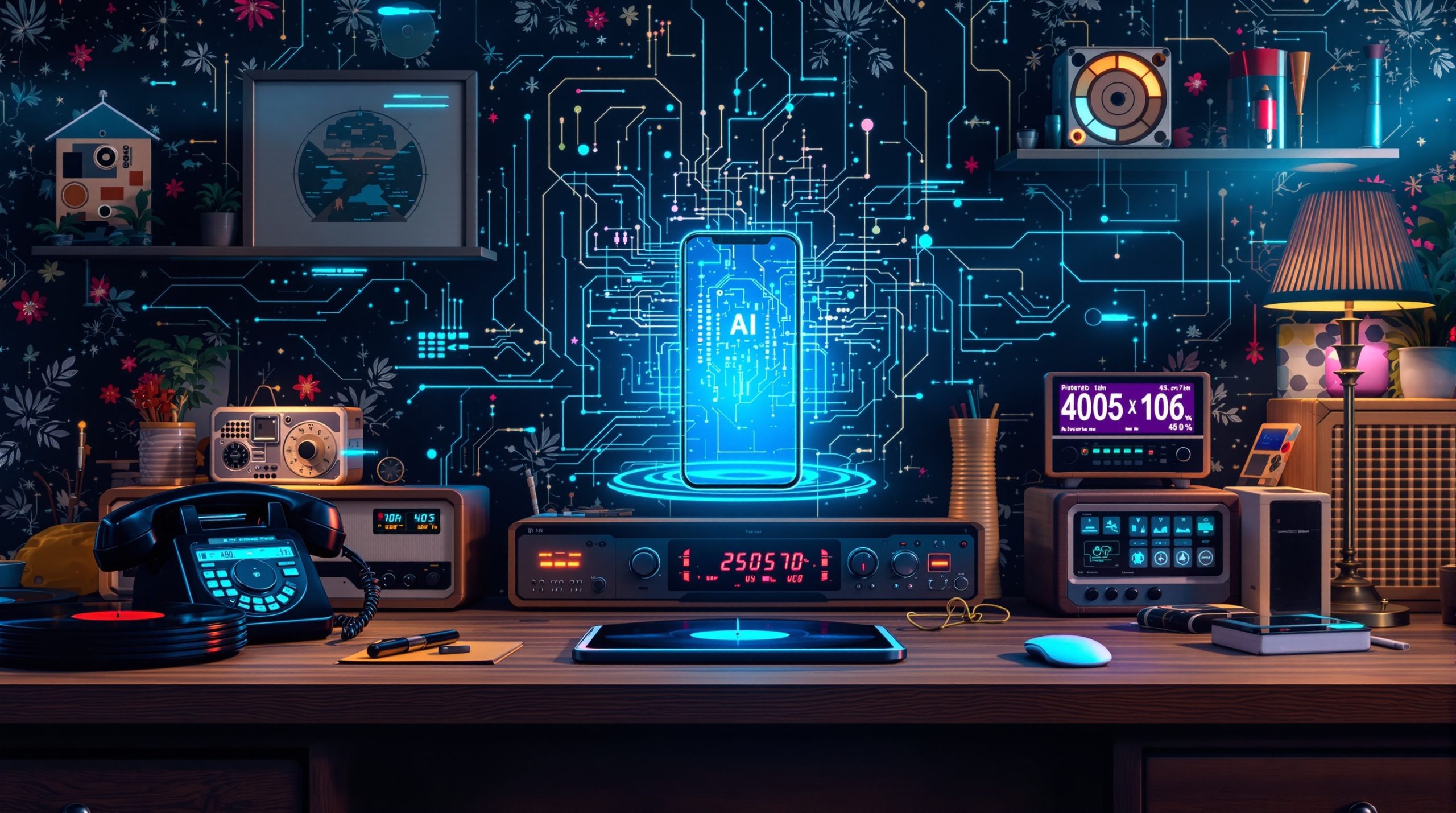 Retro-tech 2025: AI møder bedstemors broderier