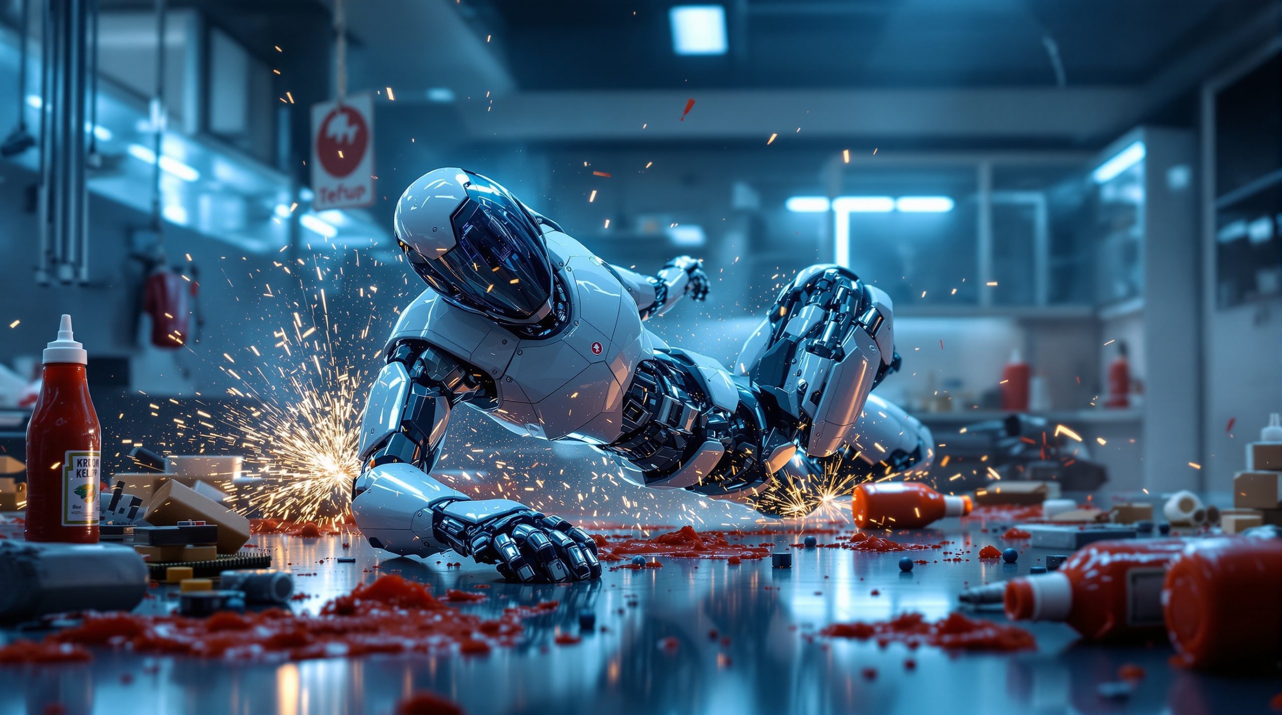 Robotter går galt: Spektakulære fail får os til at grine