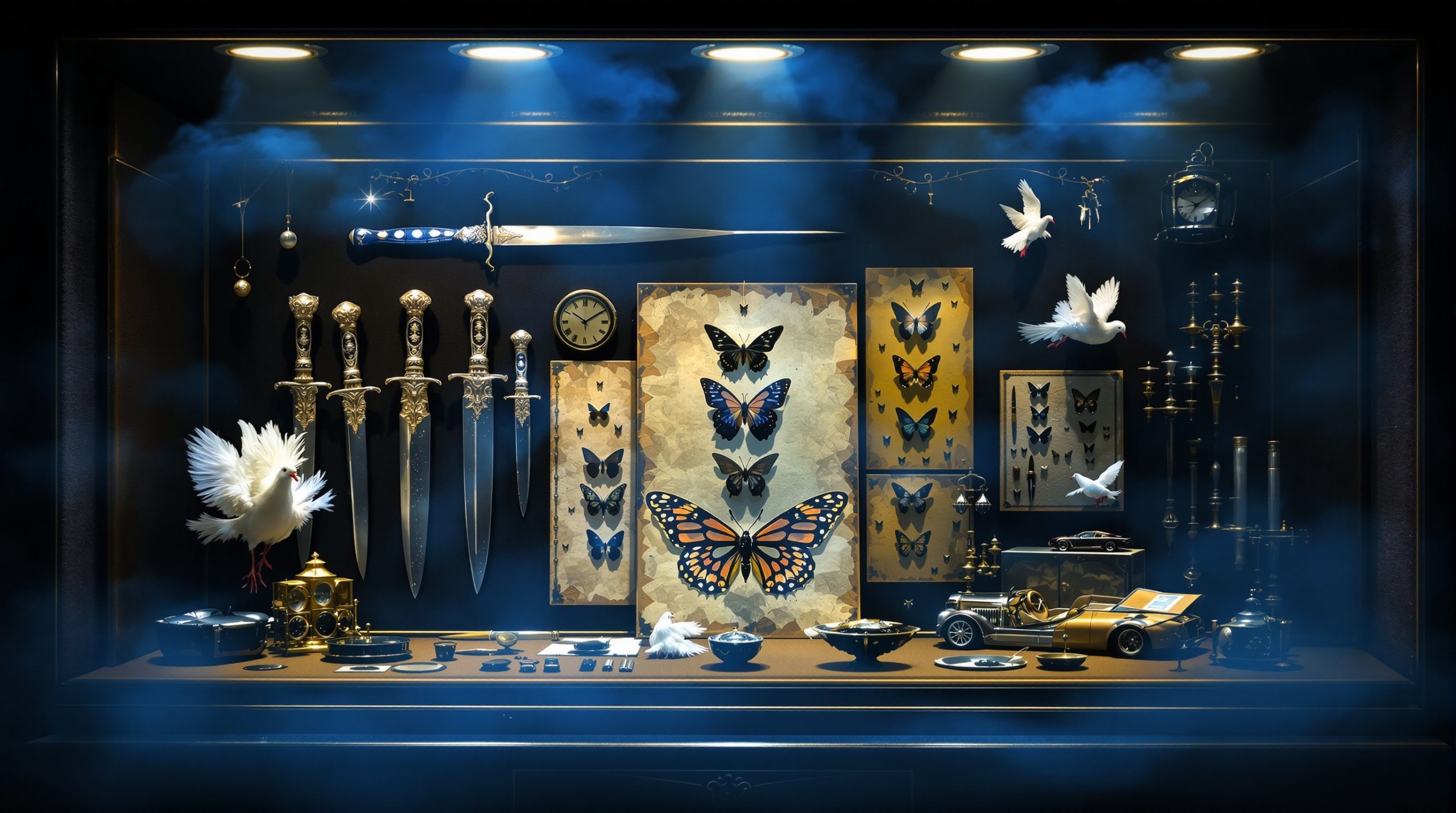 Vilde celebrity-hobbyer: Duer, knive og døde ting!