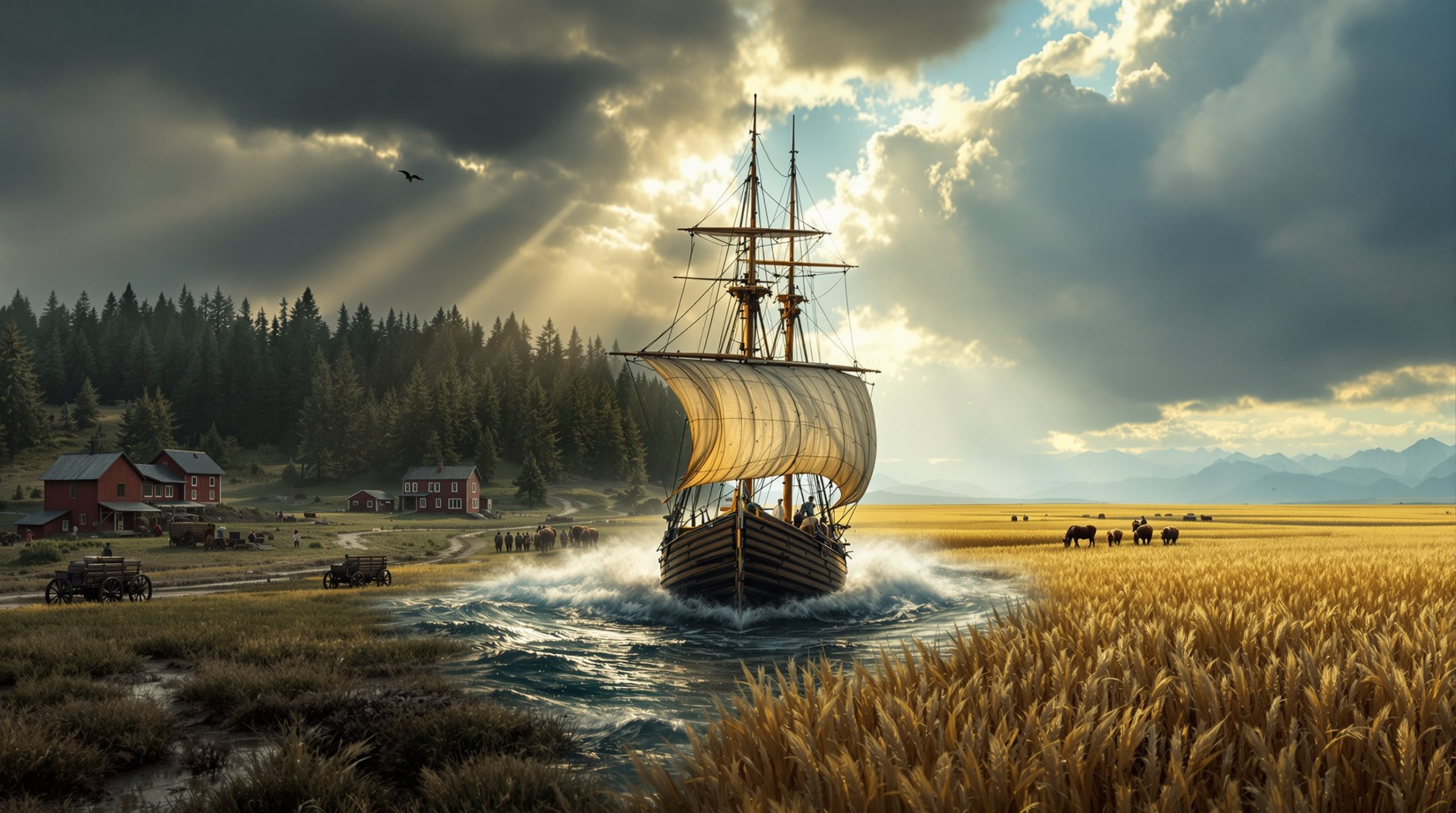 Medvirkende i Nybyggerne