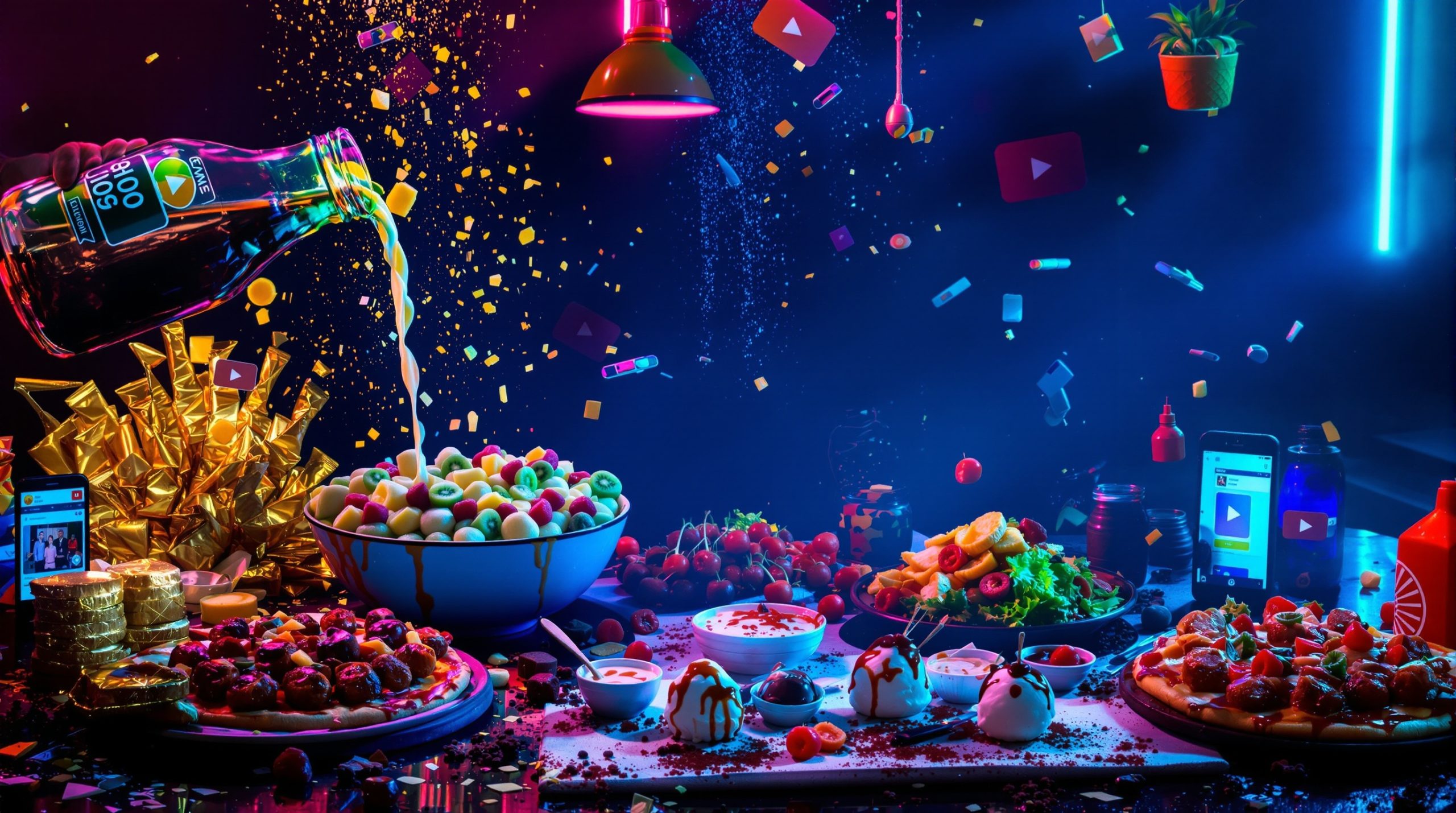 TikToks vanvittige madtrends: Fra gurkesalat til kaos