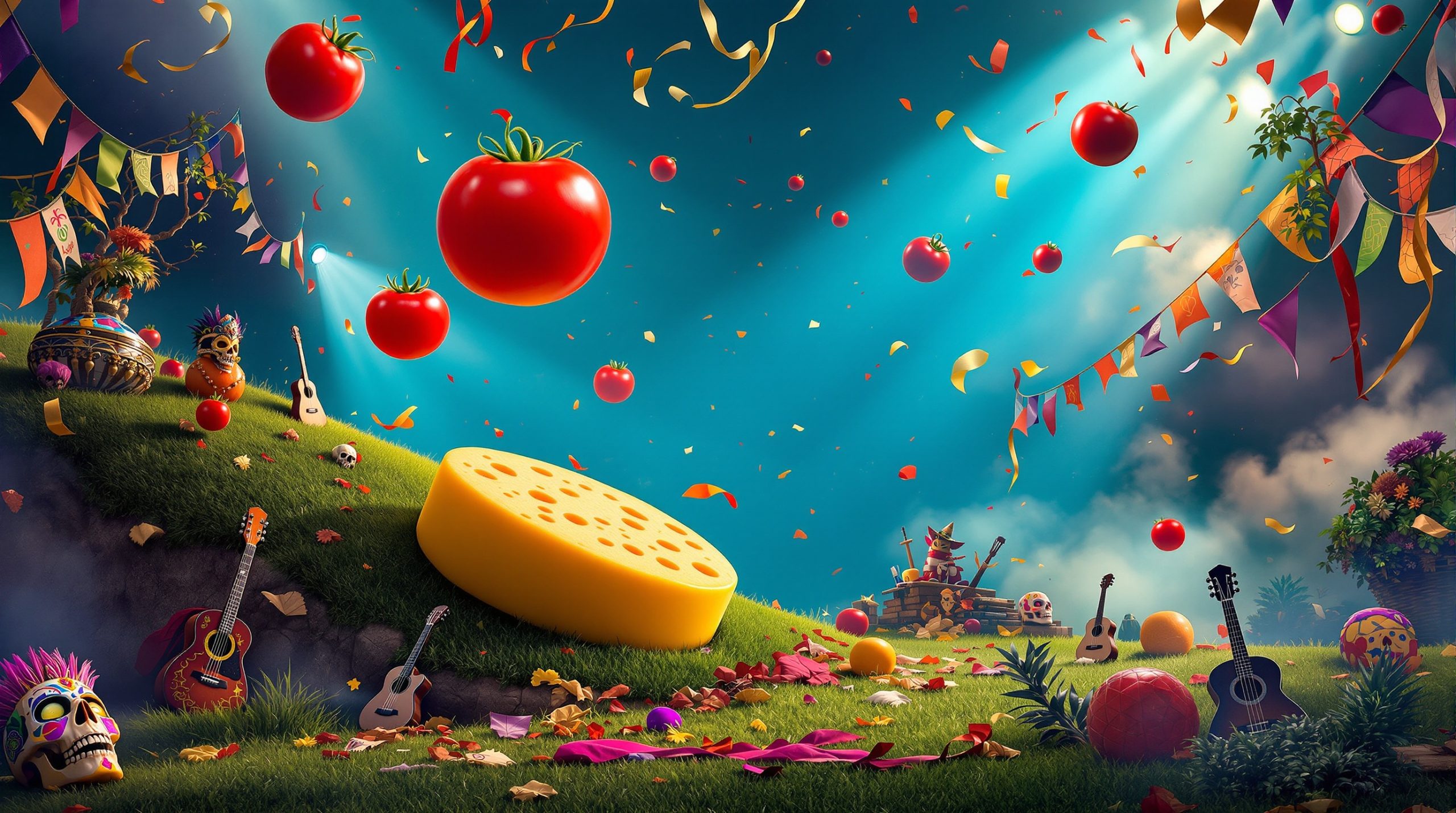 Bizare festivaler: Tomatokrig, ostejagt og ligdans