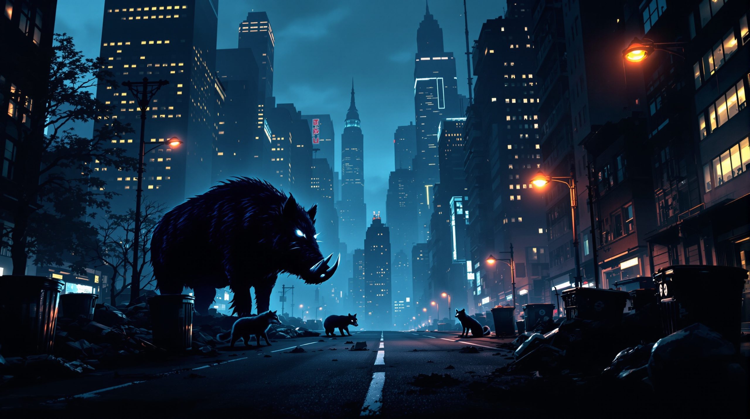 Vilde dyr erobrer byer: Supergrises invasion starter