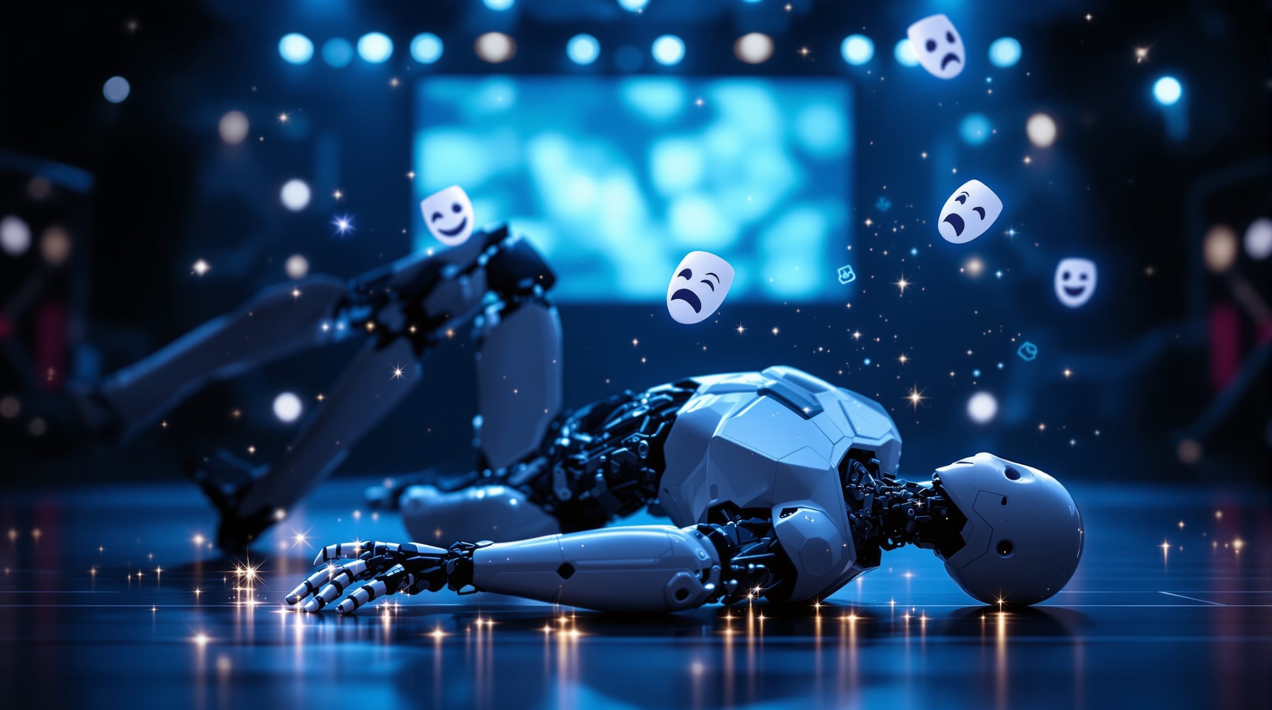 Robotter falder – men kan de få os til at grine?