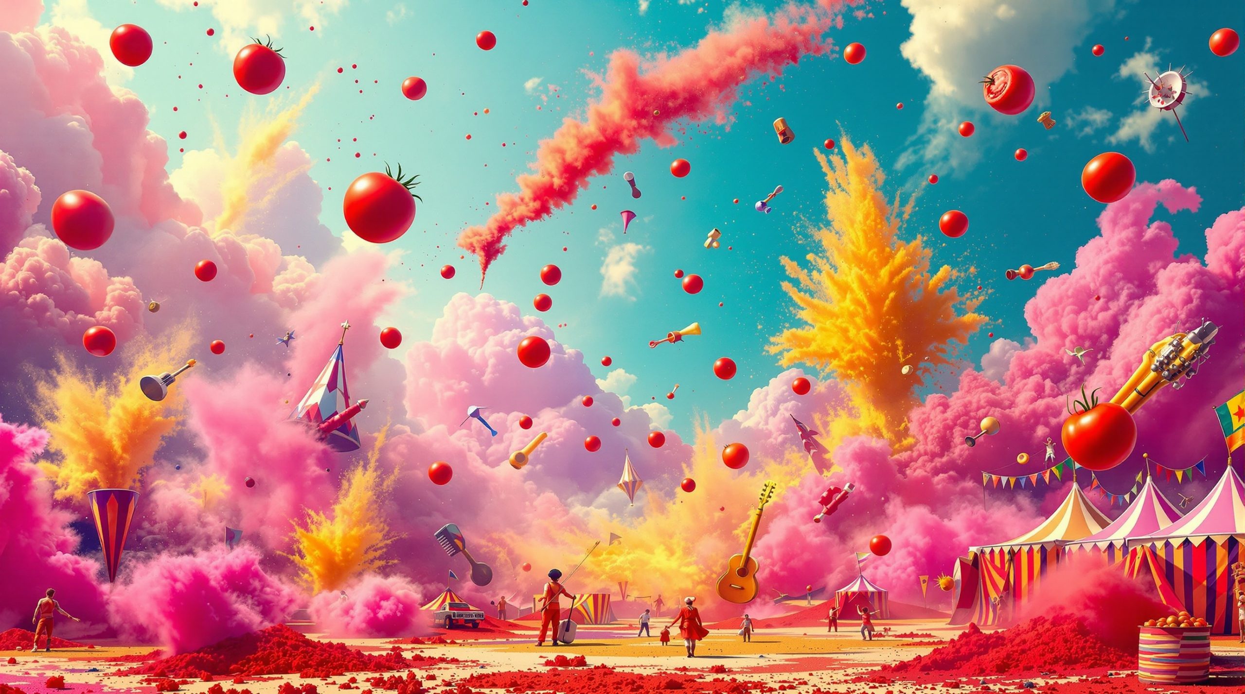 Verdens mest bizarre festivaler: Tomatkrig og ormehypnose