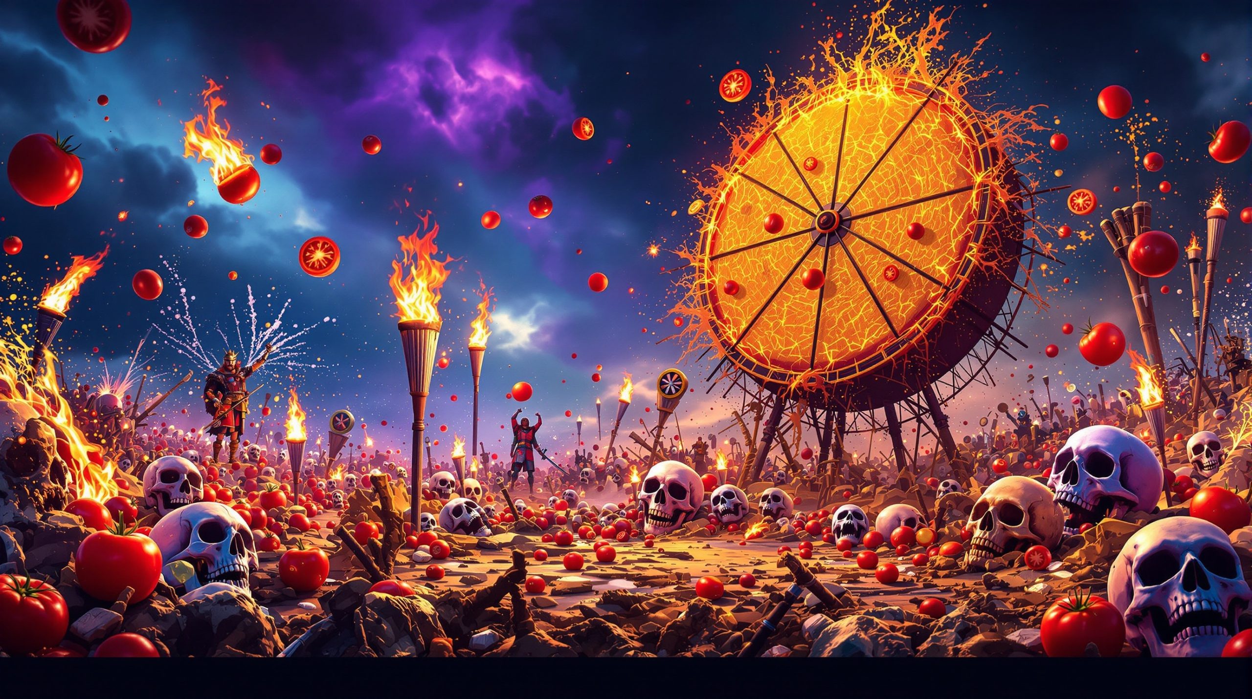 Bizarre festivaler: Tomatslag og dødsløb i verden