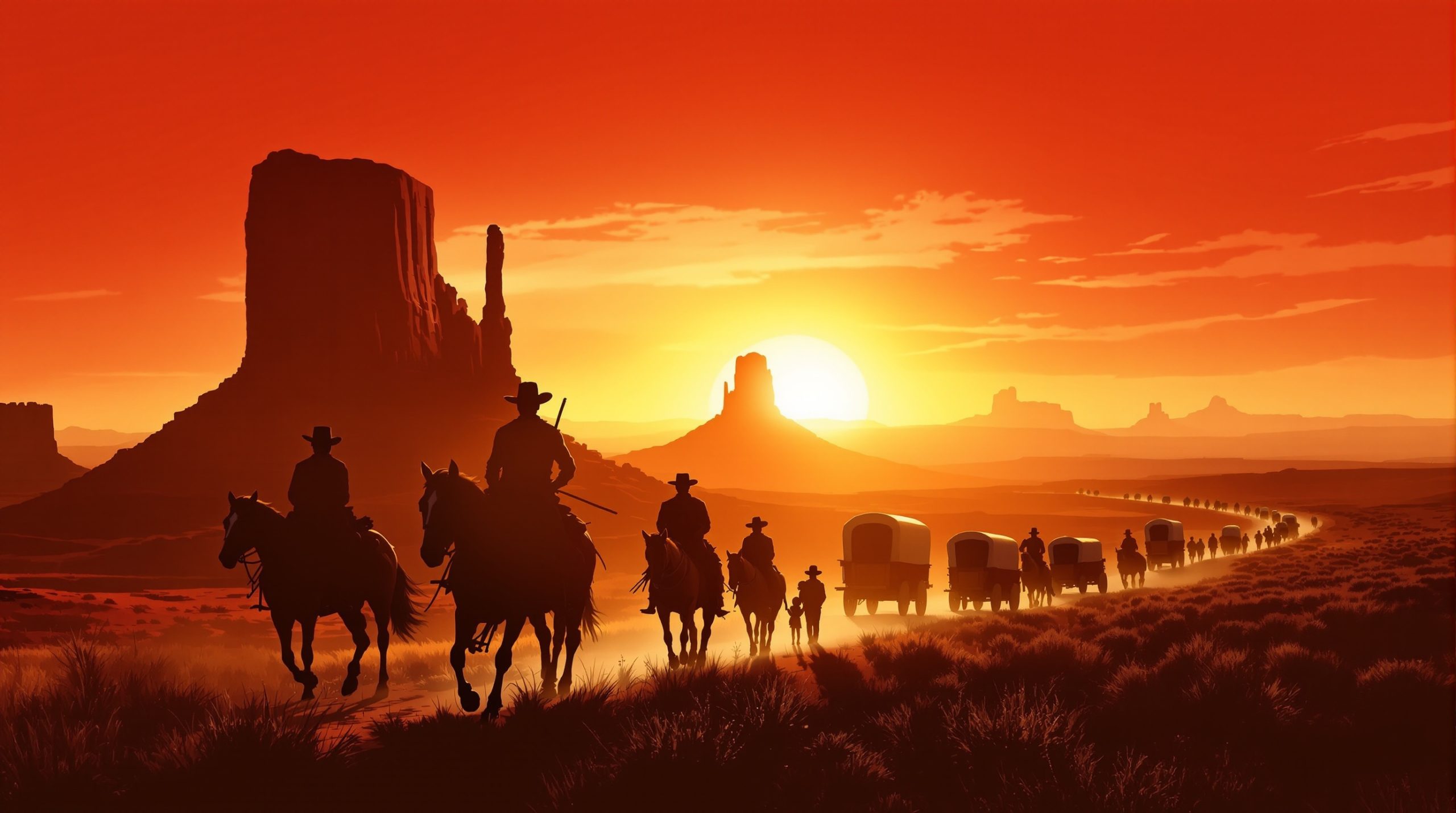 Medvirkende i Vejen mod Vest 1967