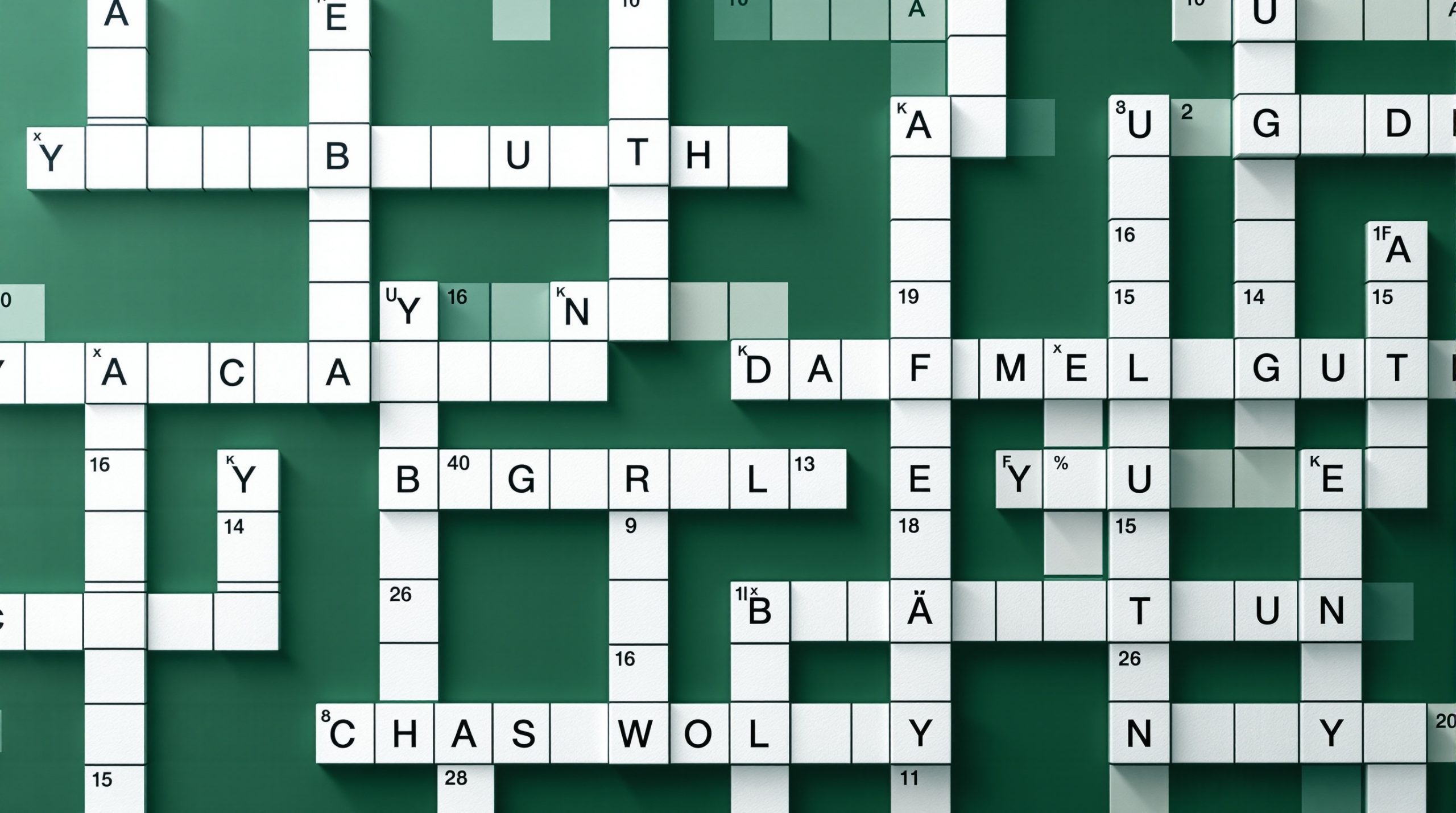 hun hjort i krydsord