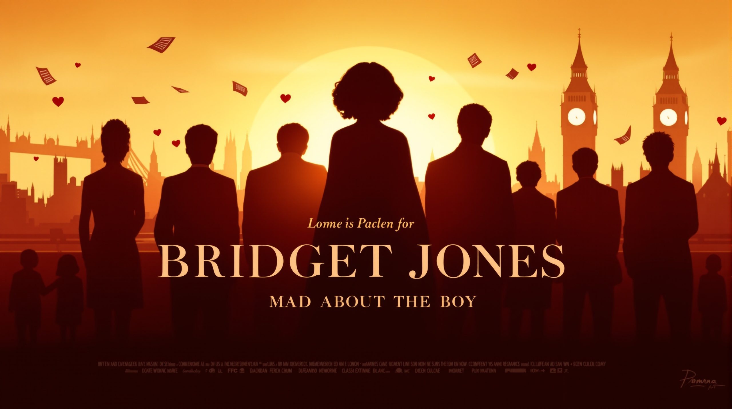 Medvirkende i Bridget Jones: Mad About The Boy