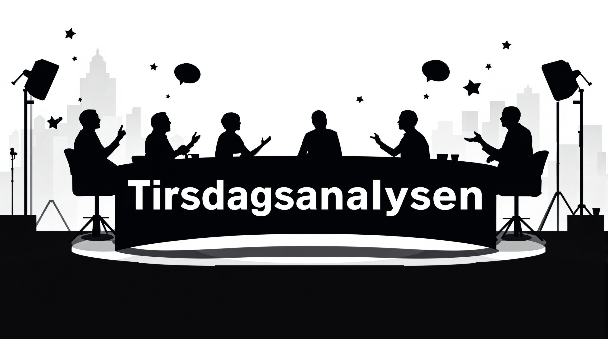 Medvirkende i Tirsdagsanalysen
