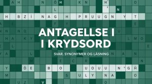 antagelse i krydsord