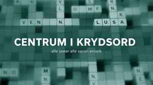 centrum i krydsord