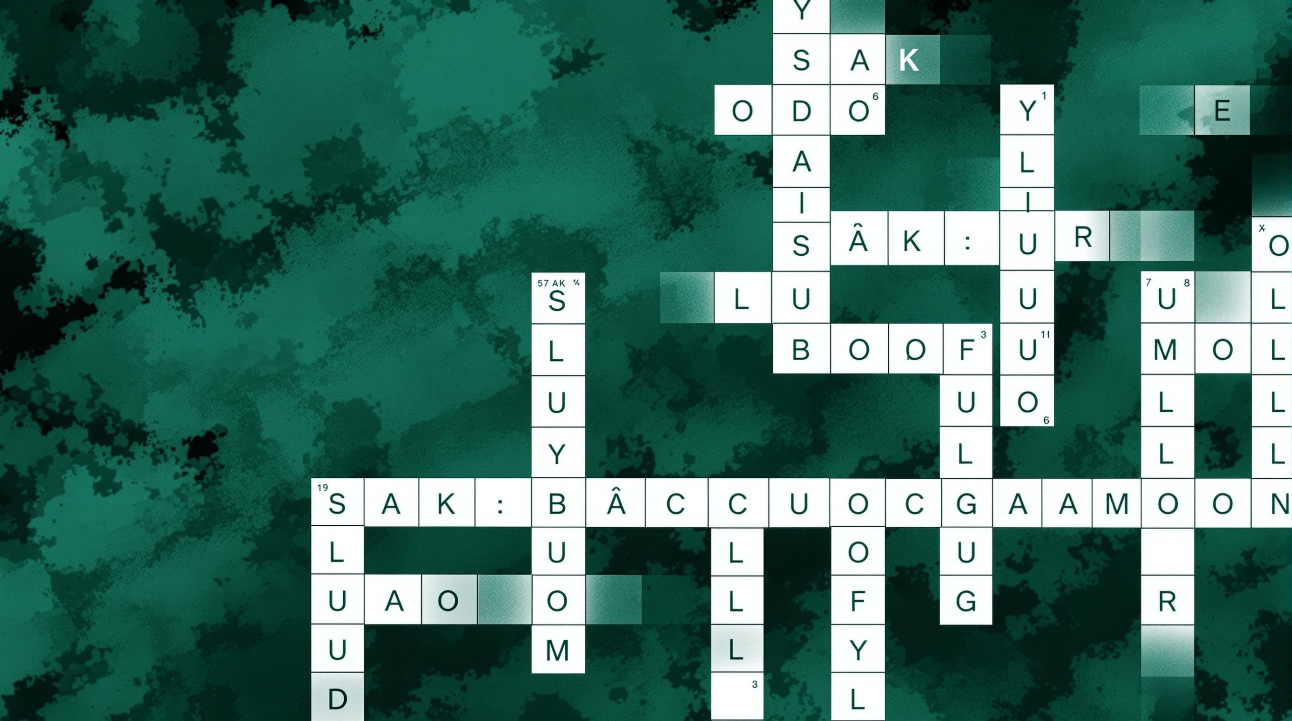 gammelt spil i krydsord