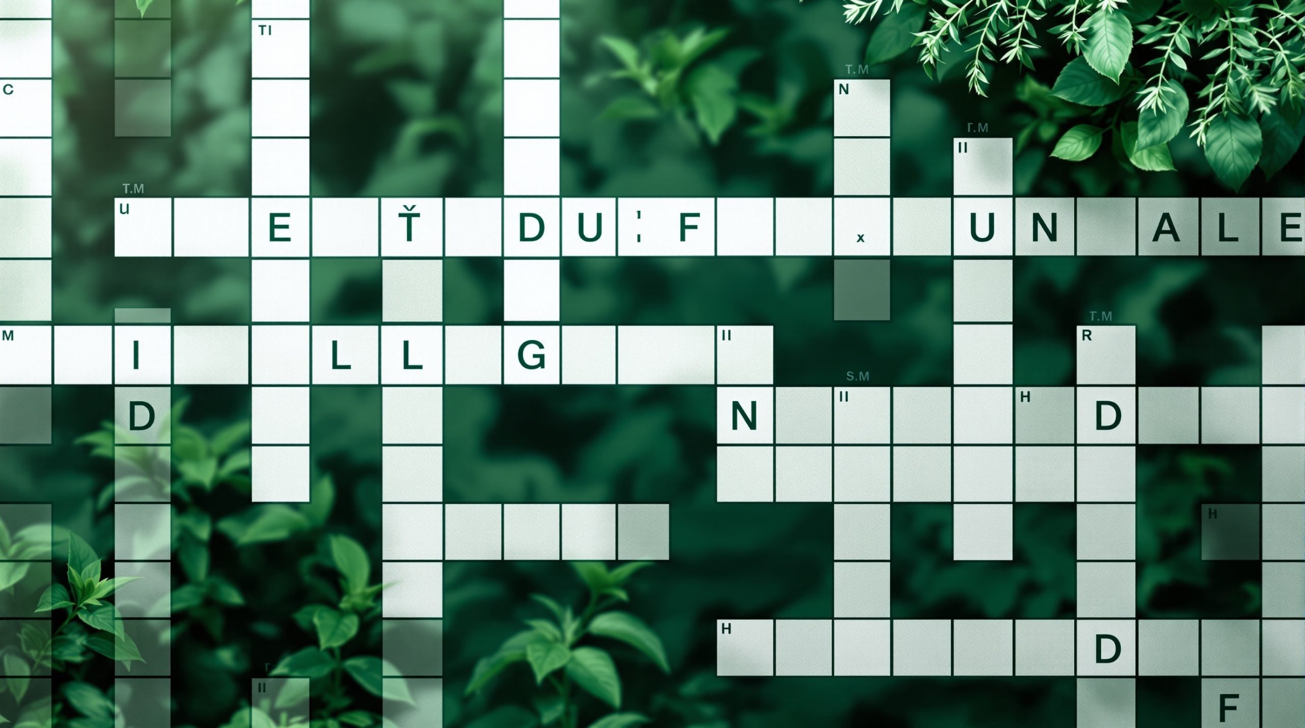 krydderurten i krydsord