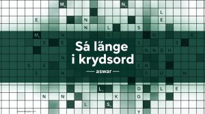 så længe i krydsord