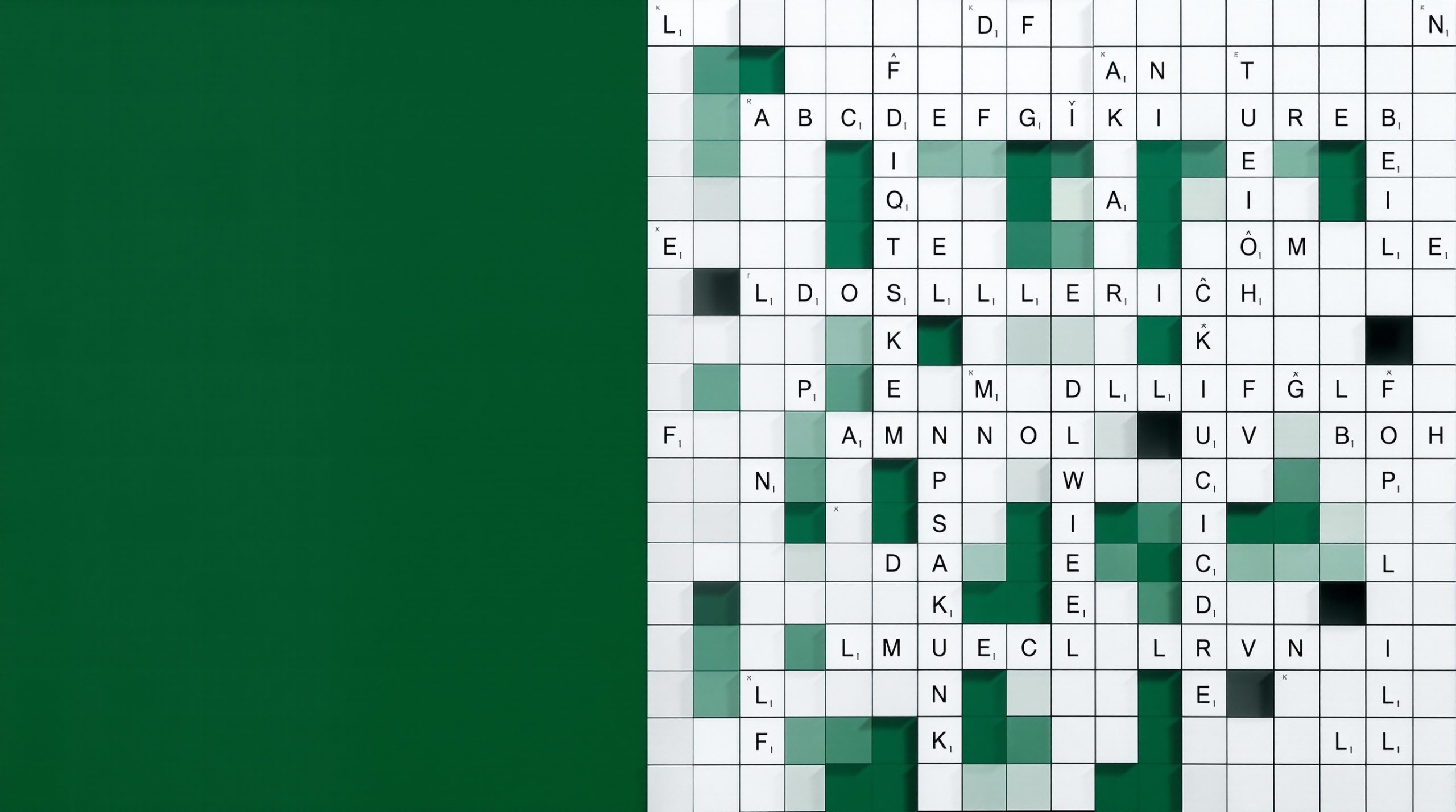 stof med ternet mønster i krydsord