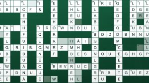 fortrolig i krydsord