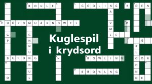 kuglespil i krydsord