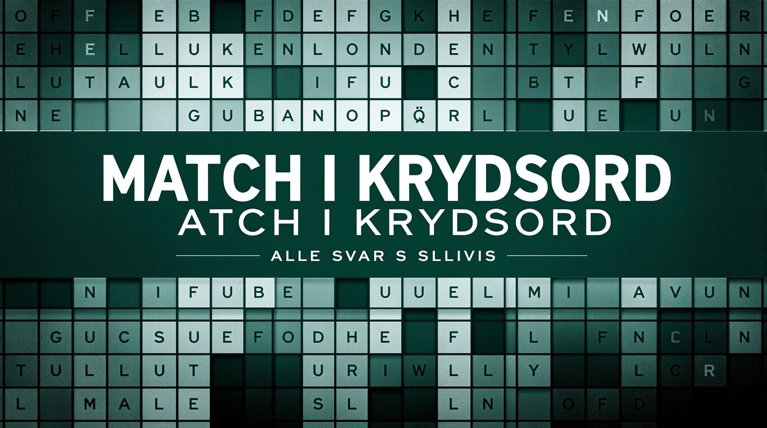 match i krydsord