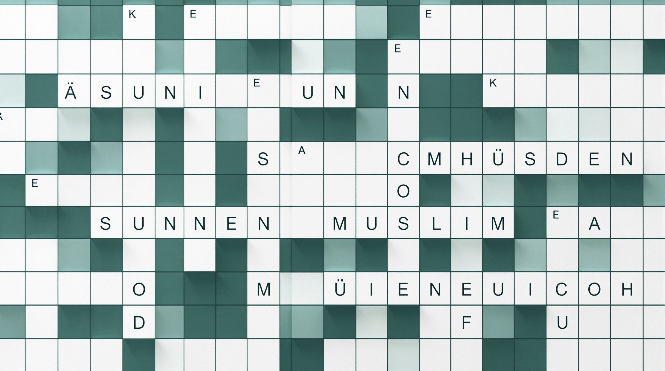 muslim i krydsord