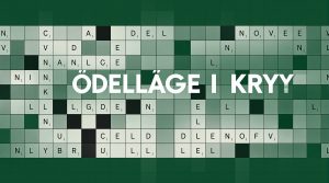 ødelægger i krydsord