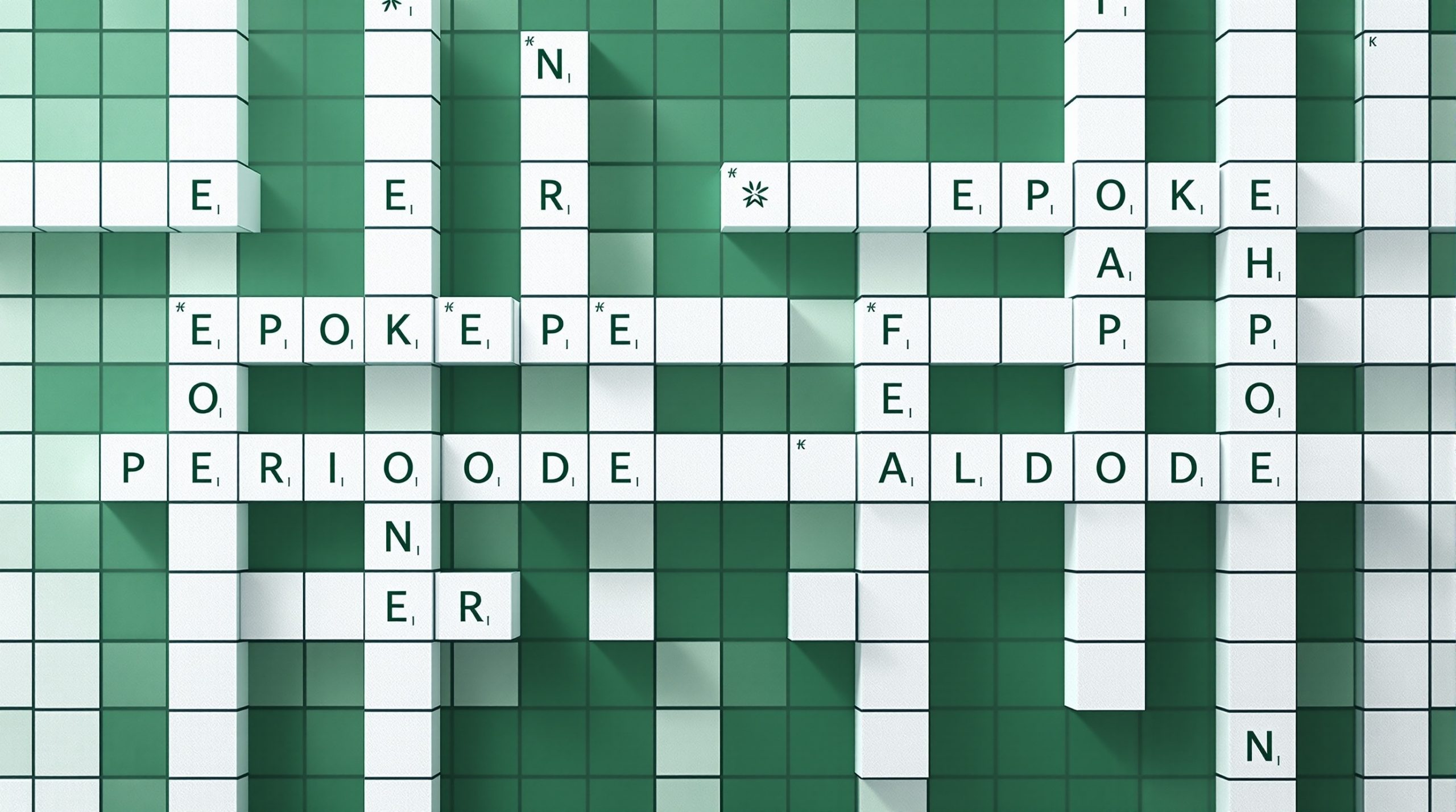 tidsalder i krydsord