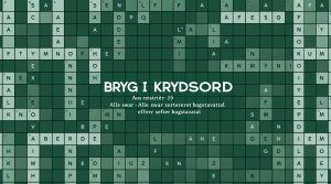 bryg i krydsord