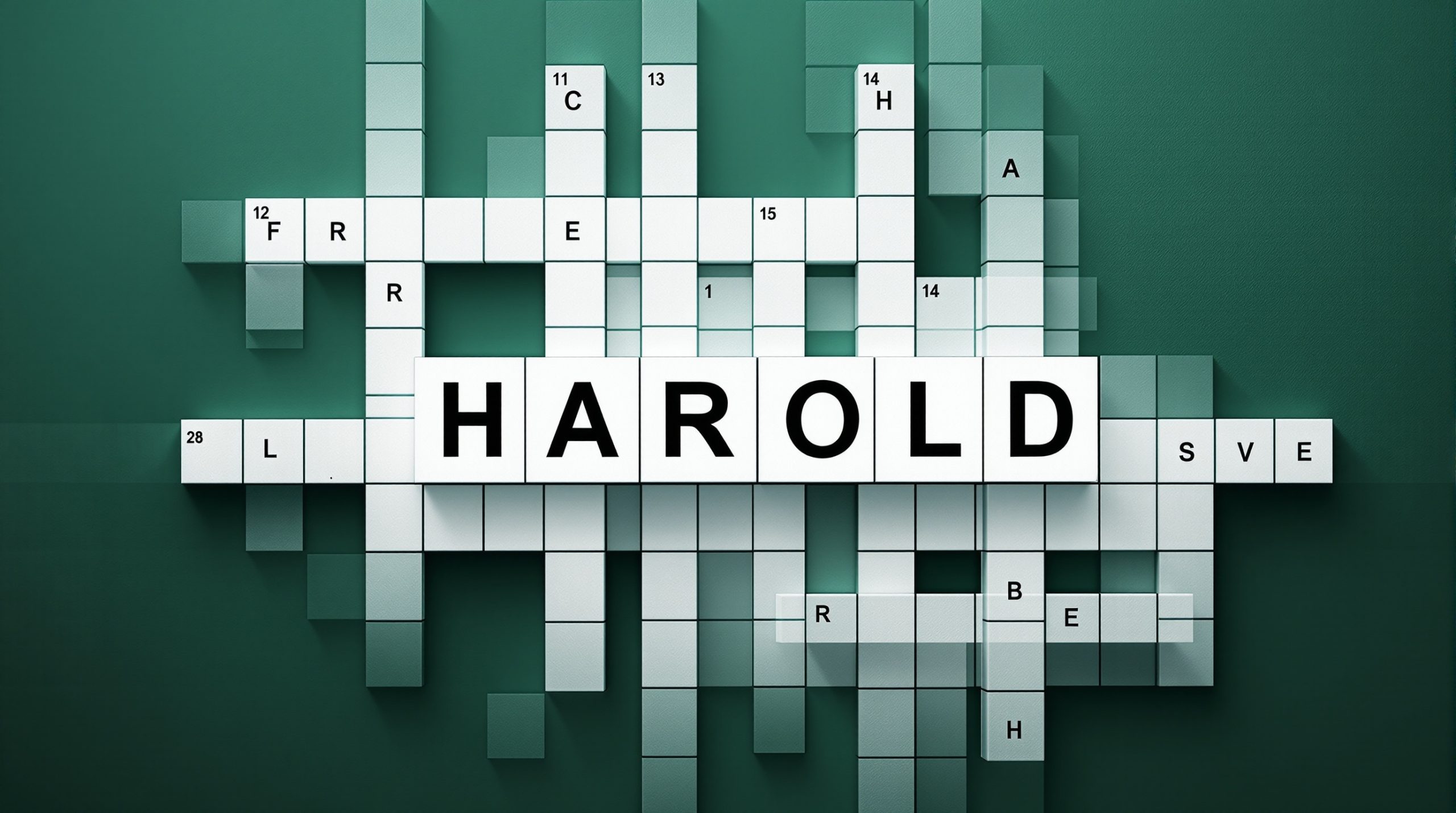 harold i krydsord