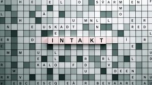intakt i krydsord