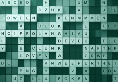lille skrift i krydsord