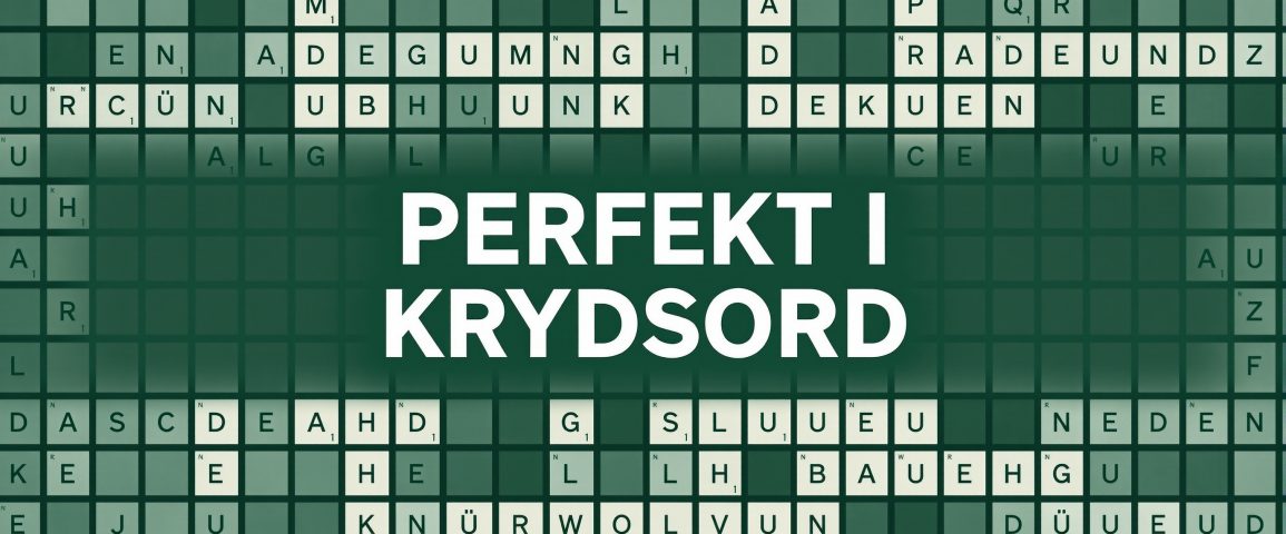 perfekt i krydsord