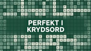 perfekt i krydsord