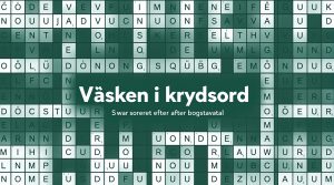 væsken i krydsord
