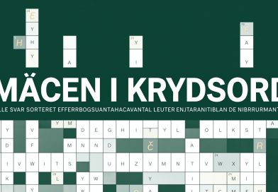 mæcen i krydsord